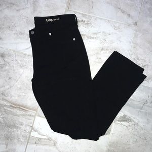 Gap distressed girlfriend jeans